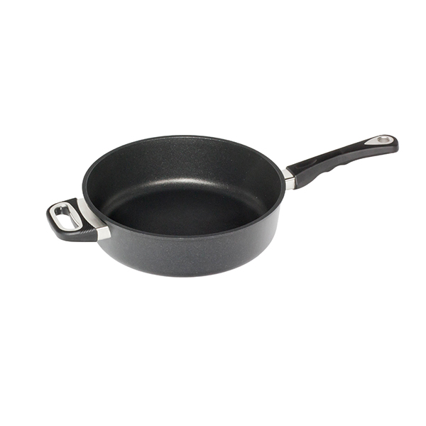 Тиган AMT 28cm, височина 8cm, две дръжки, индукция