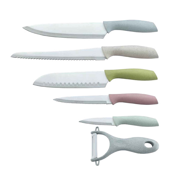 Комплект ножове Muhler  MR-8106SS, 6 части