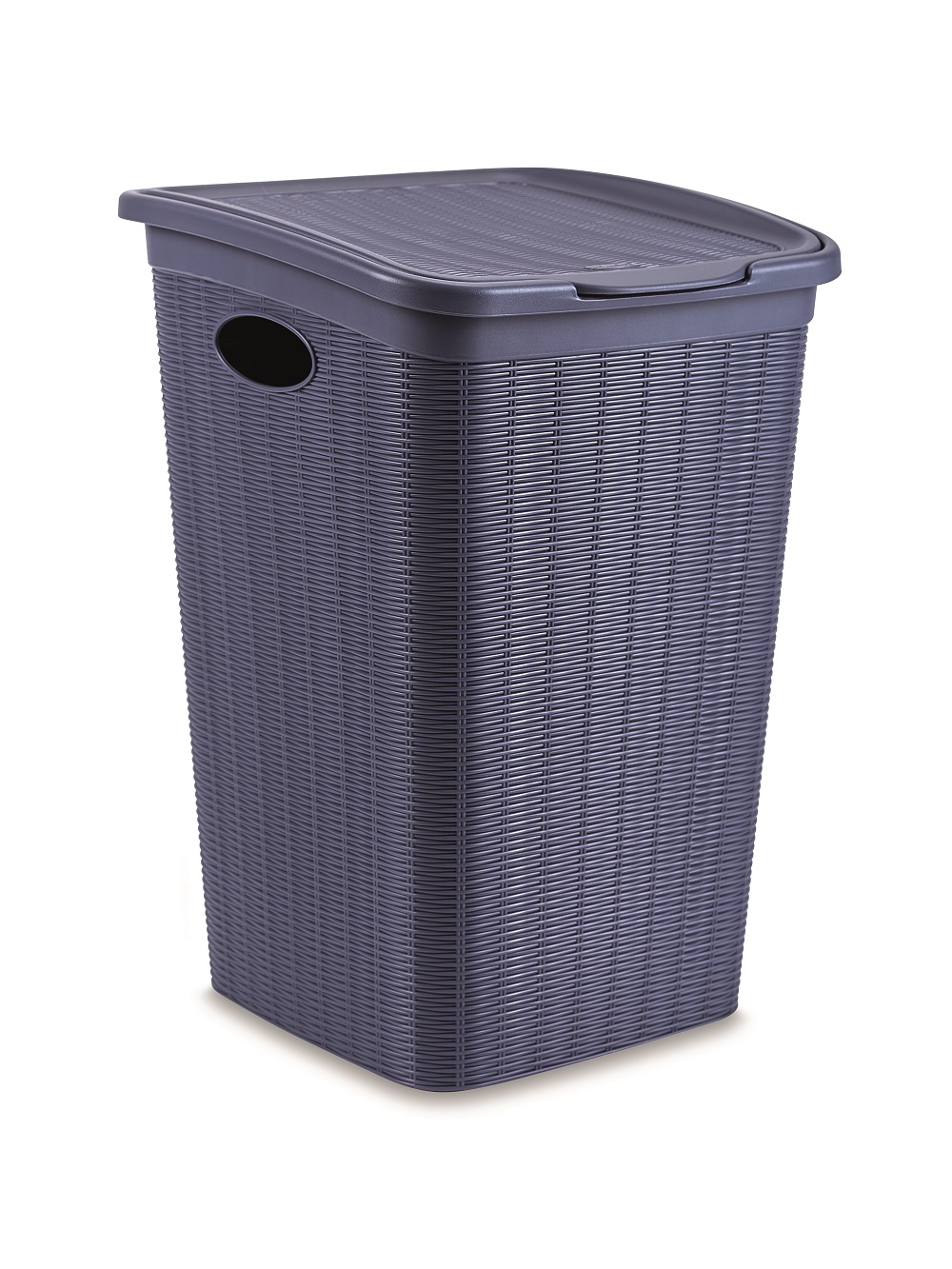 Кош за мръсно пране Stefanplast Elegance, тъмно син, 50L