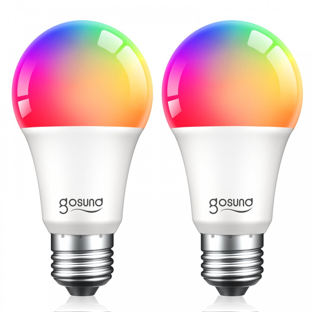 Смарт крушка Gosund Smart bulb LED, RGB, 8W, E27 /2pcs./
