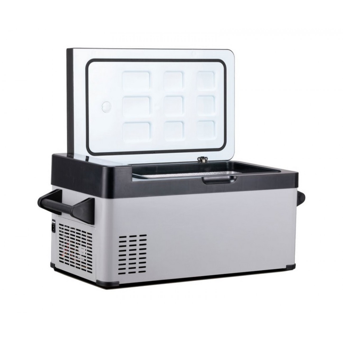 Хладилник за кола с компресор, 45W, 12/24/220 V, 30 L