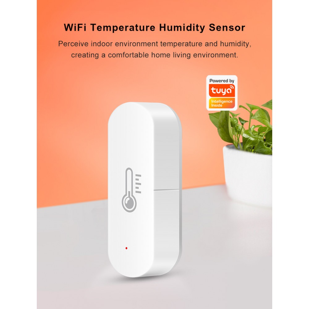 WiFi Термохигрометър Smart Technology Temperature & Humidity Sensor, Tuya Smart