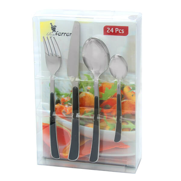 Прибори за хранене LF CS-2402, черен