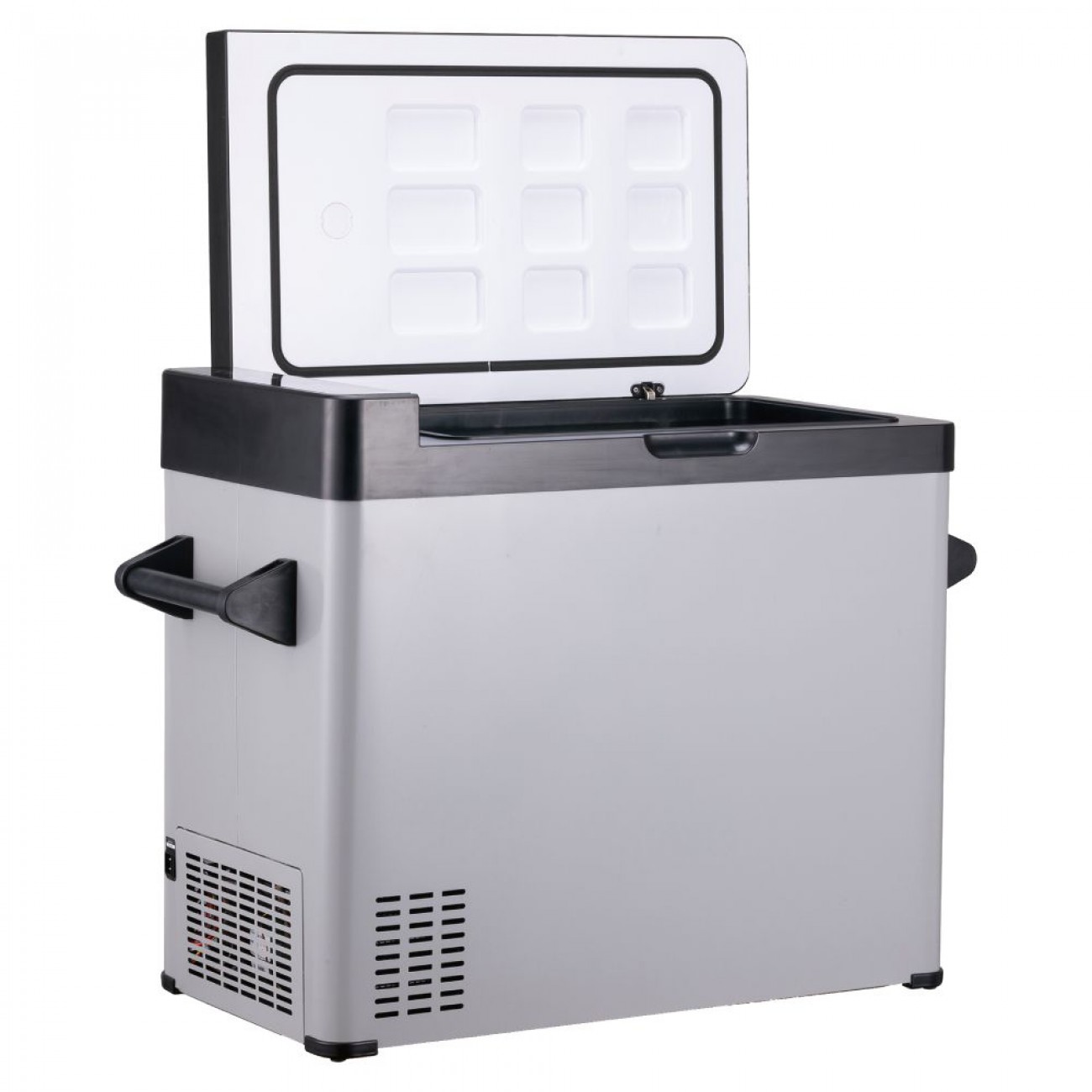 Хладилник за кола с компресор, 55W, 12/24/220 V, 60 L